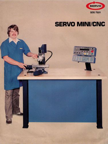 Servo Mini/CNC Sales Catalog SDS 7501