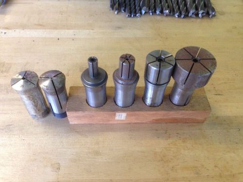 5C Expanding Collet Set, 4pcs! Including Two Extra 5C Collets!