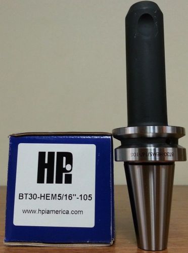 HPI Pioneer BT30 5/16&#034; End Mill Holder 4.13&#034; Coolant Thru **NEW**