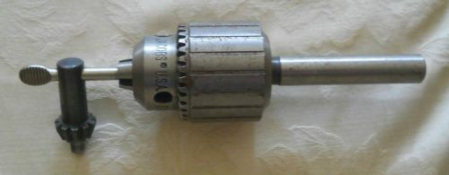 JACOBS 2A 2 Taper 0-3/8 in. 0-10 mm CAP DRILL CHUCK With Chuck Key U.S.A.