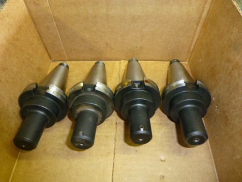 4 GOOD USED PARLEC CAT 40 TOOL HOLDERS          NO RESERVE