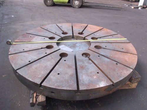 82&#034; Over Size Bullard VTL Surface Face plate  Chuck Vertical turret lathe table