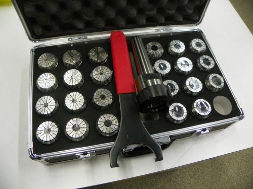 4MT ER40 23PC COLLET SET WITH WRENCH &amp; CASE  B424