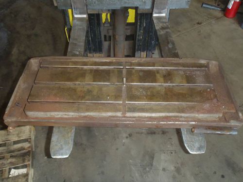 42&#034; x 17.5&#034; Steel Welding T-Slotted Table Cast iron Layout Plate T-Slot Weld