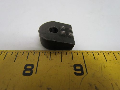 Hs-128-04 angled positioning gripper 3/4x1/2&#034; 1/4-28 thread 4pt tip serrated hss for sale