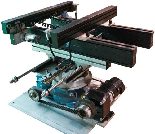 Camco 601rdm4h24-330 rotary index table, as-is with 2x bodine 32a5bepm-w3 for sale