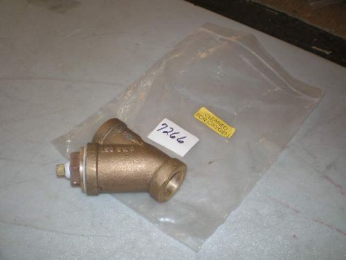 Mueller Y Strainer #1.0 351M-01 For 1-1/8&#034; OD Tube Cleaned for Oxygen Use (NIB)