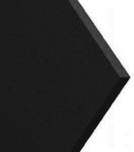 HDPE Sheet Black 1.50&#034; x 24&#034; x 48&#034;, 1 Unit