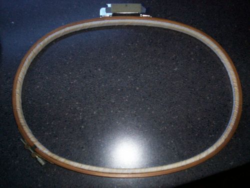Melco EMC embroidery hoop 16.5&#034; x 11.5&#034; oval