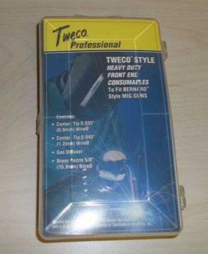 Tweco HD Front end Nozzle Tip Adapter Tip to convert your Bernard Gun to Tweco