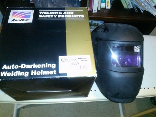 auto-darkening welding helmet