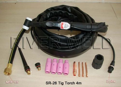 200a wp-26 (sr-26) tig welding  torch 12feet air cooled for sale