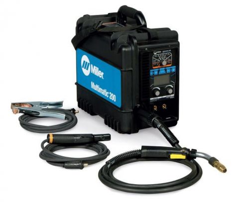 Miller Multimatic 200 MIG/Stick/TIG Welder with the TIG Contractor Kit - 951474