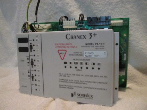 cranex 3 x-ray control panel