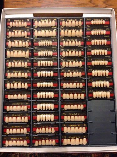 Mondial-I denture teeth, Shade A3 &amp; A3.5