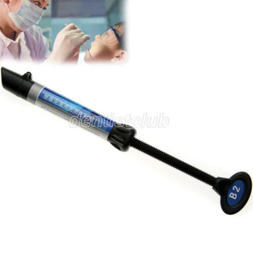 CLUB 1pc new dental syringe composite Light Cure Resin Refill Shade B2 for sale