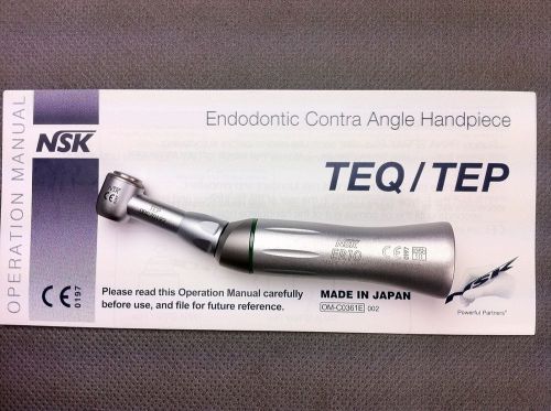 Dental NSK tep-er10 endo handpiece10:1 reduction push button conta angel Japan