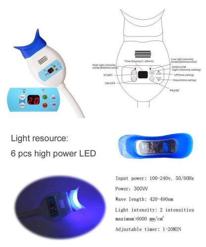 Handy Hold Dental Teeth Whitening System LED Lamp Bleaching Light Accelerator D3