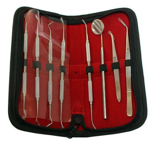 8 pc dental instruments pk thomas plus stainless steel for sale