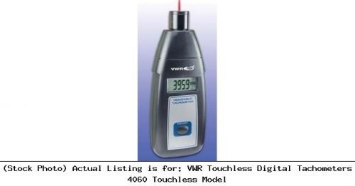 Vwr touchless digital tachometers 4060 touchless model centrifuge for sale