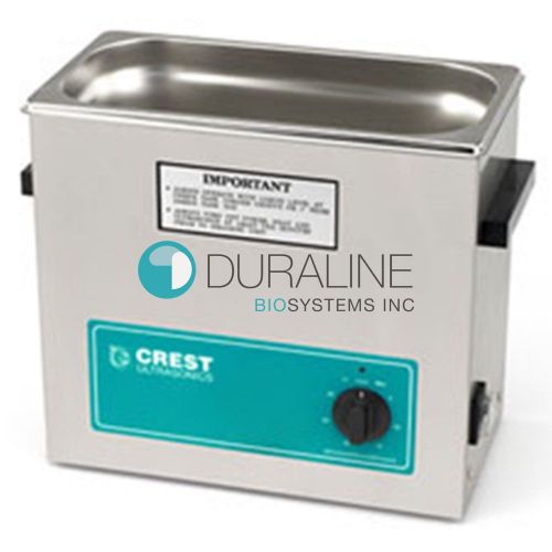 New Crest CP500T PowerSonic Ultrasonic Cleaner with Timer 1.5 Gal 5.5 Litre