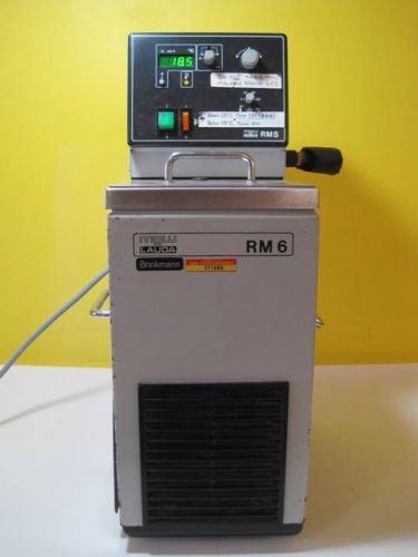 LAUDA BRINKMANN RM6 WATER BATH/CHILLER W/ RMS6 CONTROLLER USED