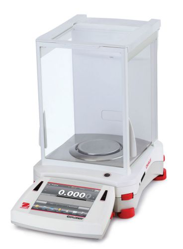 Ohaus ex324n auto door explorer analytical balance 320g 0.1mg make offer ntep for sale