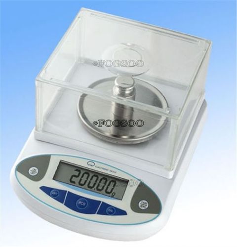 0.01G 600G BALANCE PRECISION SCALE ACCURATE LCD DIGITAL USG