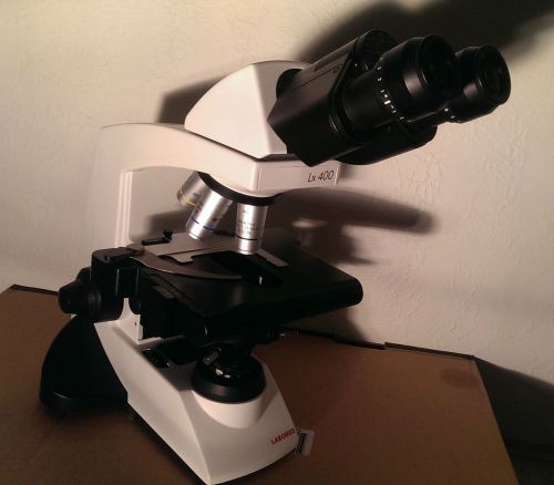 Labomed Lx 400 Binocular Research Microscope Halogen 20w, Plan Achromatic Optics