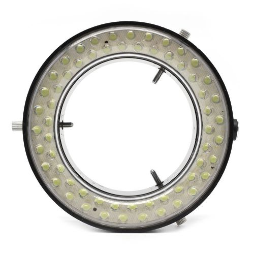 Brand New 60-LED Adjustable Ring Light Lamp For ZOOM Microscope WS Heavy-duty