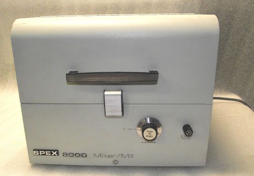 Spex 8000 Mixer/Mill Model 8000-115 - 30-min. Timer - Warranty