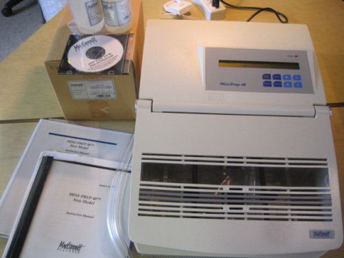 MacConnell Research Plasmid DNA Mini-Prep MP4800 w Manuals, CD, Cassettes ++