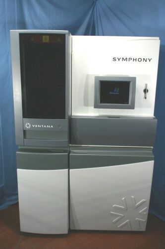 2010 ventana symphony slide stainer pathology histology staining system warranty for sale