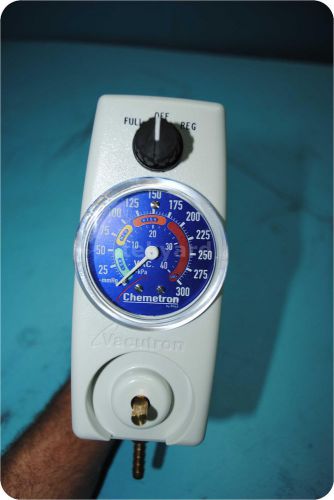 CHEMETRON/VACUTRON 22-12-1108-0308 CONTINUOUS / INTERMITTENT SUCTION REGULATOR !