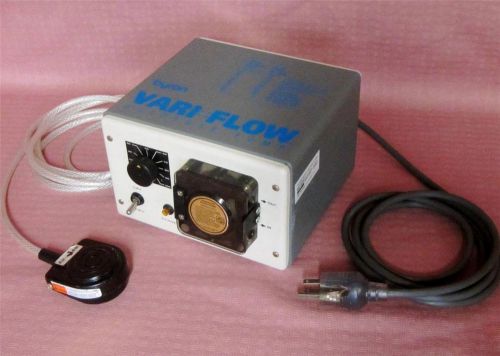 Byron autofuse vari flow laboratory pump w/ footswitch lab peristaltic tubing for sale