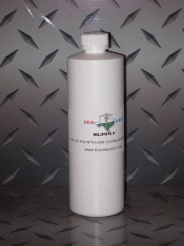 Tex Lab Supply 16 Fl. Oz. POLYETHYLENE GLYCOL - 300 PEG NF/USP GRADE - Sterile
