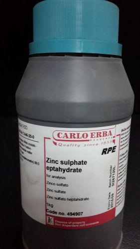 Zinc Sulfate Heptahydrate 1KG CARLO ERBA