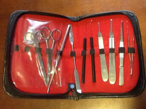 Dissecting Kit - 10 Piece - VERY GENTLY USED