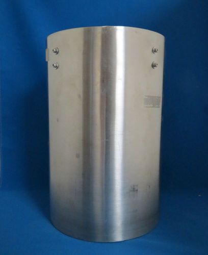 Baffled stainless steel ss mixing tank 11” depth x 7  1/2 &#034; od heavy duty for sale
