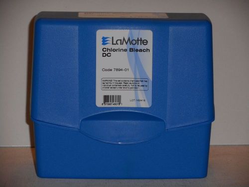 Lamotte chlorine bleach dc test kit 7894-01 ~ new! for sale