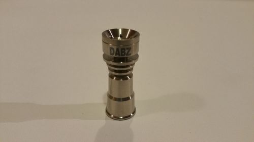Domeless GR2 titanium nail 14mm &amp; 18mm female socket