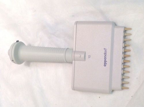 Eppendorf  adjustable vol 12-channel pipette 1-10 ul for sale