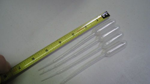 Box Lot 400 Large Bulb Pipet Transfer Pipettes Plastic 6&#034; Droppers graduated