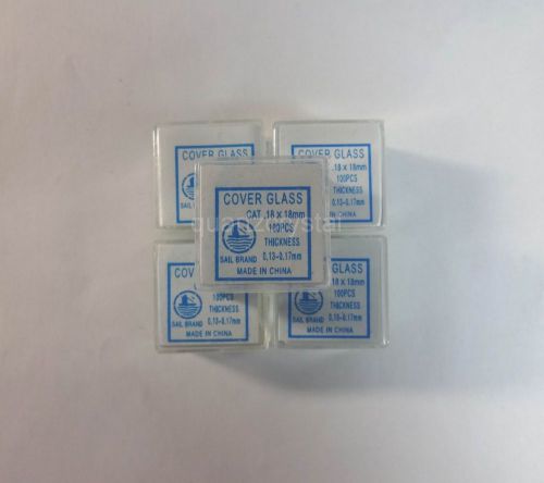 500 pcs microscope cover glass, cover slips, 24*24 mm for sale