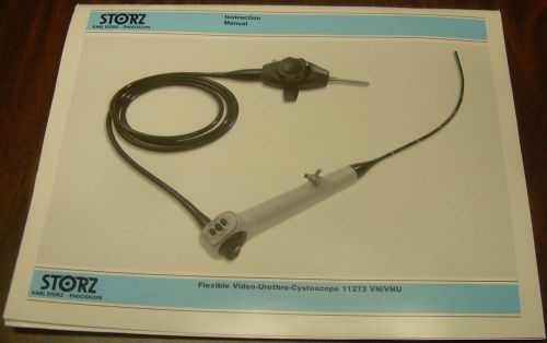 Instruction Manual for Karl Storz Flexible Video-Urethro-Cystoscope 11272 VN/VNU