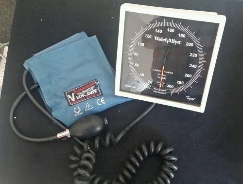 Welch Allyn Tycos Blood Pressure Gauge w/ BP Cuff Sphygmomanometer