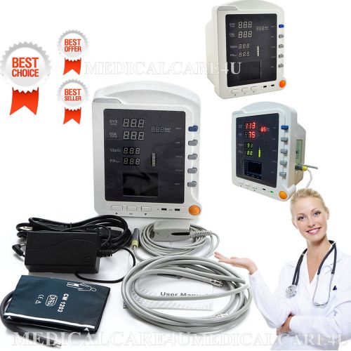 Ce fda, vital signs patient monitor, 3 parameters spo2+nibp+pr, contec hot sale for sale