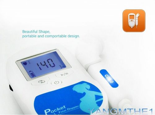 Ulrasound Fetal doppler,Prenatal heart Baby sound Monitor,LCD SCREEN FHR S-C1
