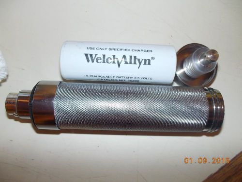 71670 welch allyn handle with welch allyn battery