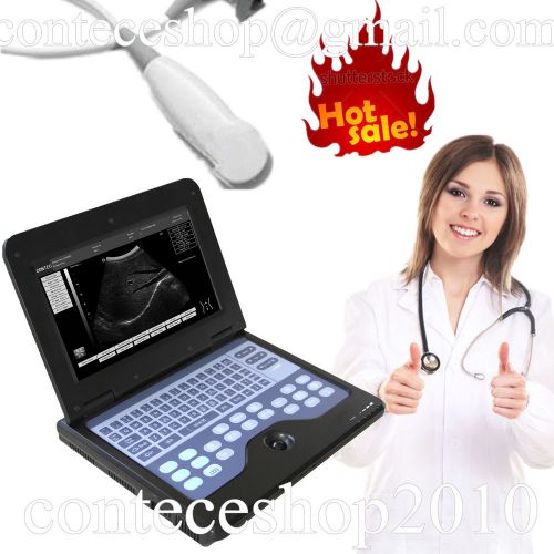Laptop full digital ultrasound scanner with 5.0 mhz micro-convex probe for sale